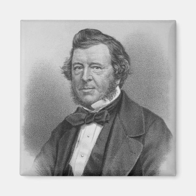 Portrait of Samuel Lover Magnet (Front)
