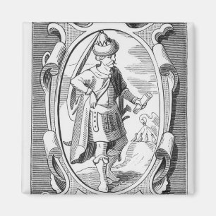 Portrait of Samuel Taylor Coleridge Magnet