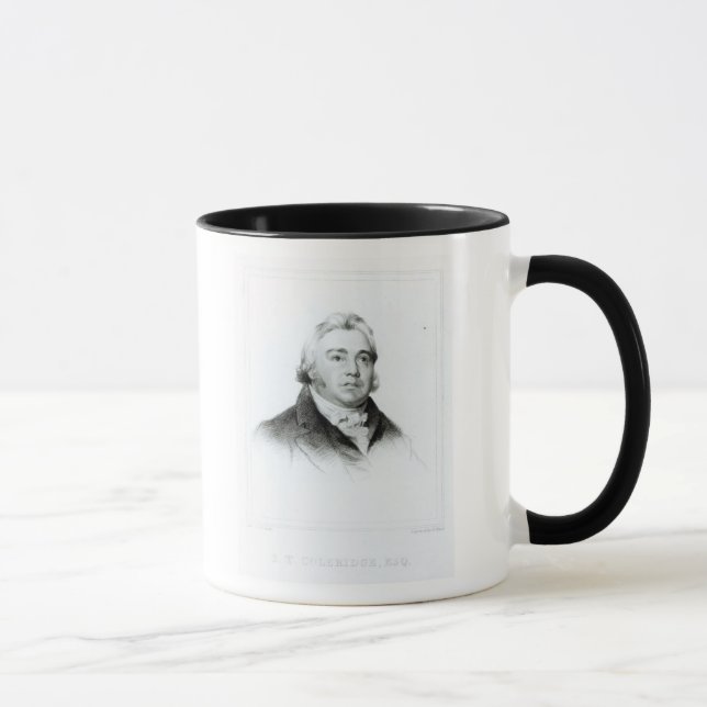 Portrait of Samuel Taylor Coleridge Mug (Right)