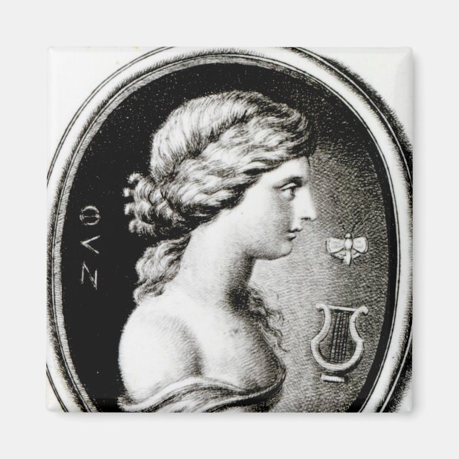 Portrait of Sappho Magnet (Front)