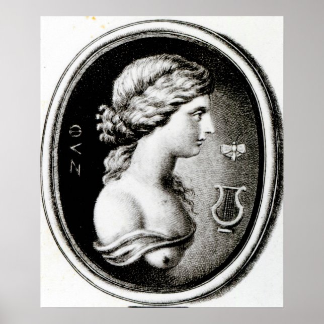 Portrait of Sappho Poster (Front)