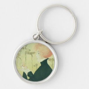 Portrait of Sarah Bernhardt Key Ring