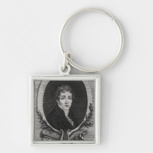 Portrait of Sebastian-Roch Nicolas Key Ring