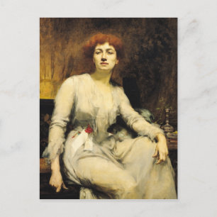 Portrait of Severine  1893 Postcard