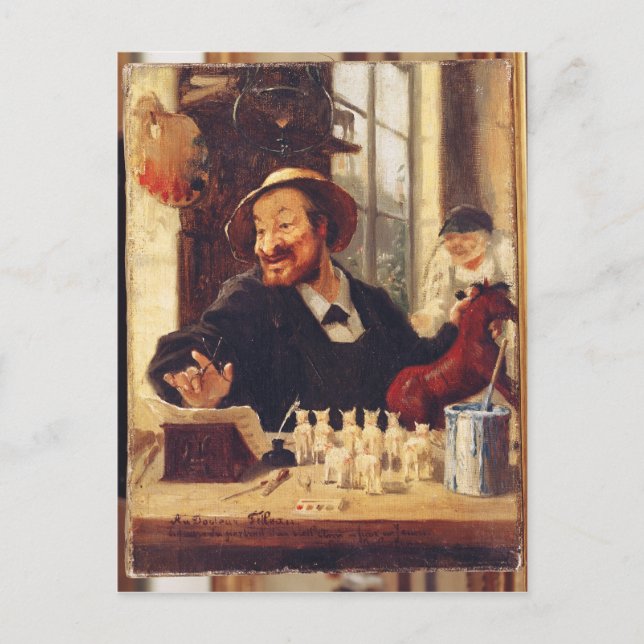 Portrait of Shaunard, or Shanne Postcard (Front)