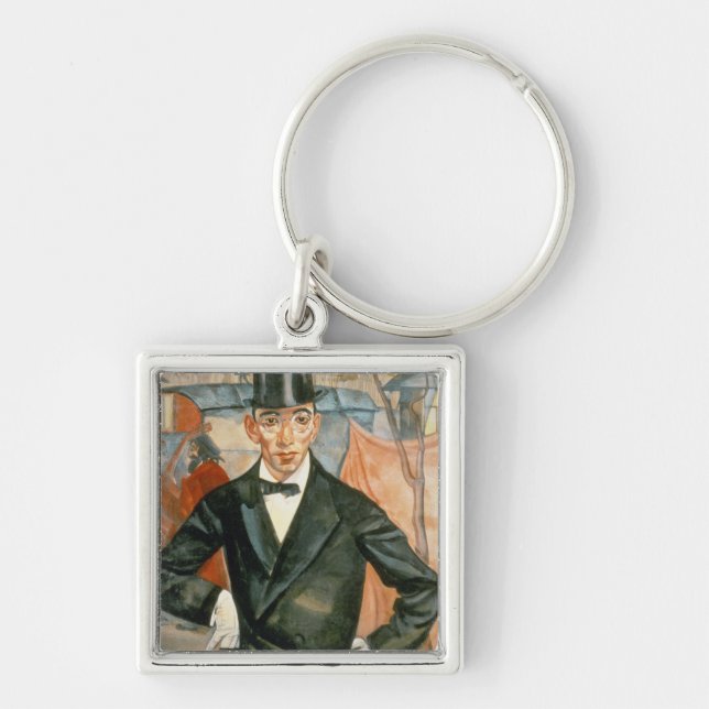 Portrait of Sherling Key Ring (Front)