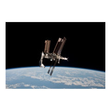 Portrait of Shuttle and Station