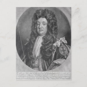 Portrait of Sidney Godolphin Postcard
