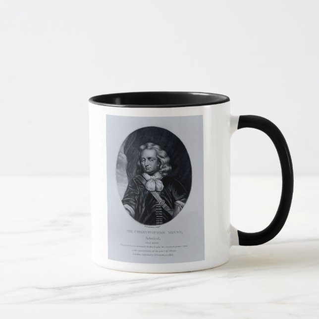 Portrait of Sir Christopher Minns Mug (Right)