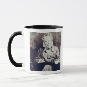 Portrait of Sir Edwin Landseer (1802-73) (albumen Mug