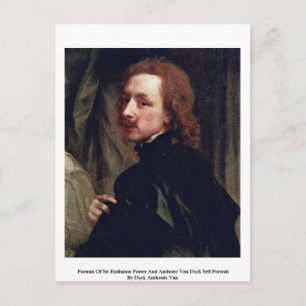 Portrait Of Sir Endimion Porter Postcard