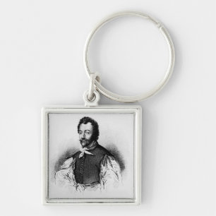 Portrait of Sir Francis Drake Key Ring