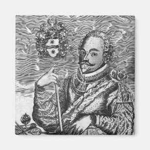 Portrait of Sir Francis Drake Magnet