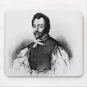 Portrait of Sir Francis Drake Mouse Pad