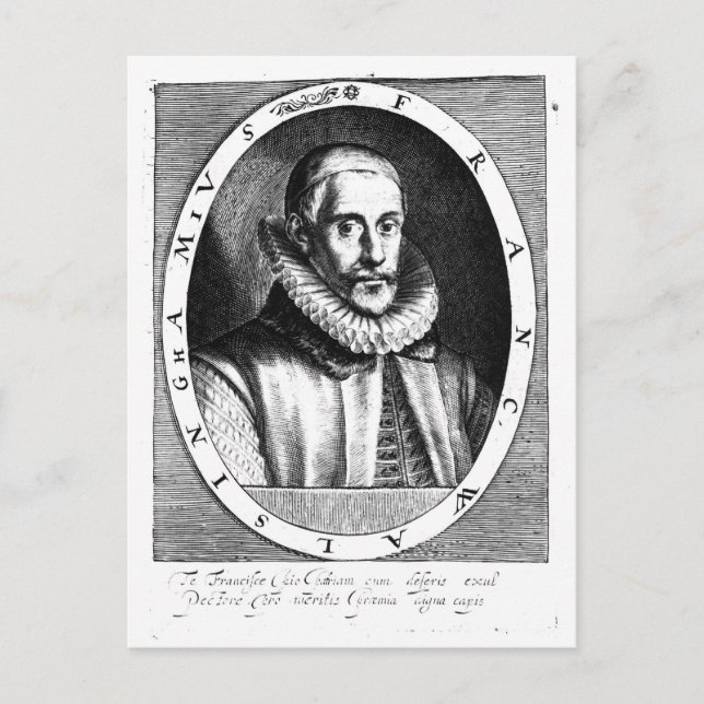 Portrait of Sir Francis Walsingham Postcard (Front)
