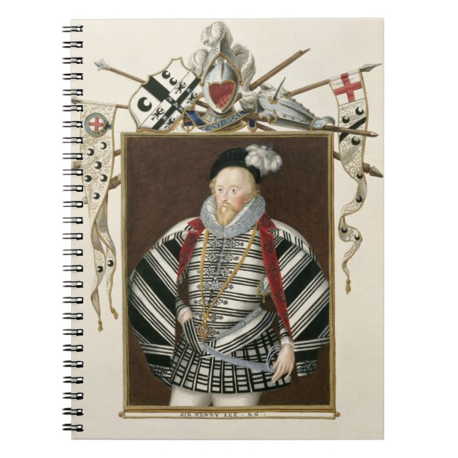 Portrait of Sir Henry Lee (1530-1610) from 'Memoir Notebook (Front)