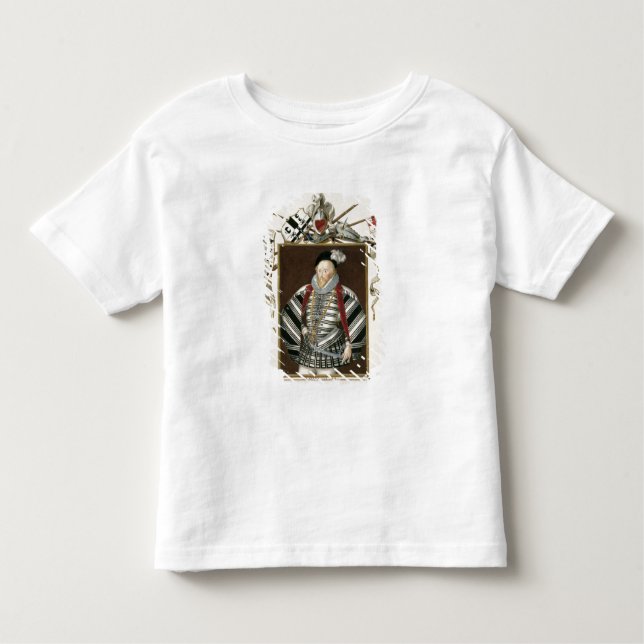Portrait of Sir Henry Lee (1530-1610) from 'Memoir Toddler T-Shirt (Front)