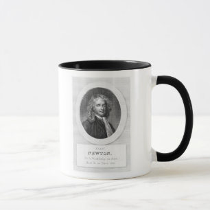Portrait of Sir Isaac Newton Mug