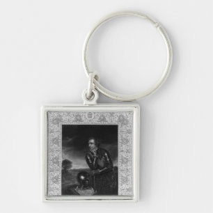 Portrait of Sir Jeffrey Amherst Key Ring