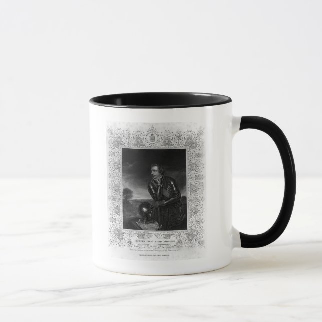 Portrait of Sir Jeffrey Amherst Mug (Right)