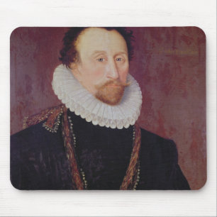 Portrait of Sir John Hawkins  1581 Mouse Pad