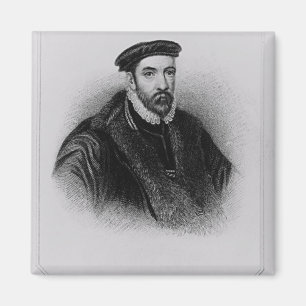 Portrait of Sir Nicholas Bacon Magnet
