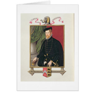 Portrait of Sir Nicholas Throckmorton (1515-71) fr