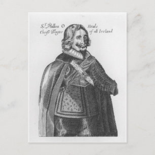 Portrait of Sir Phillom O'Neale Postcard
