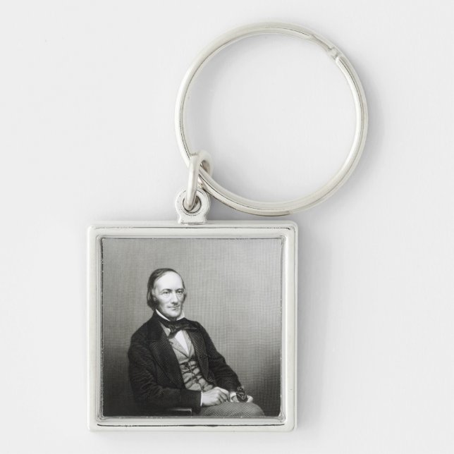Portrait of Sir Richard Owen Key Ring (Front)
