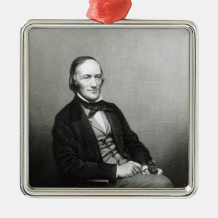 Portrait of Sir Richard Owen Metal Ornament