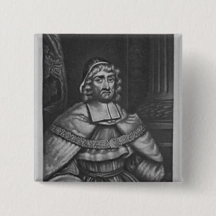 Portrait of Sir Richard Rainsford 15 Cm Square Badge