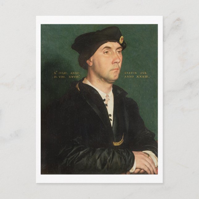 Portrait of Sir Richard Southwell (1504-64) 1536 ( Postcard (Front)