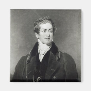 Portrait of Sir Robert Peel Magnet