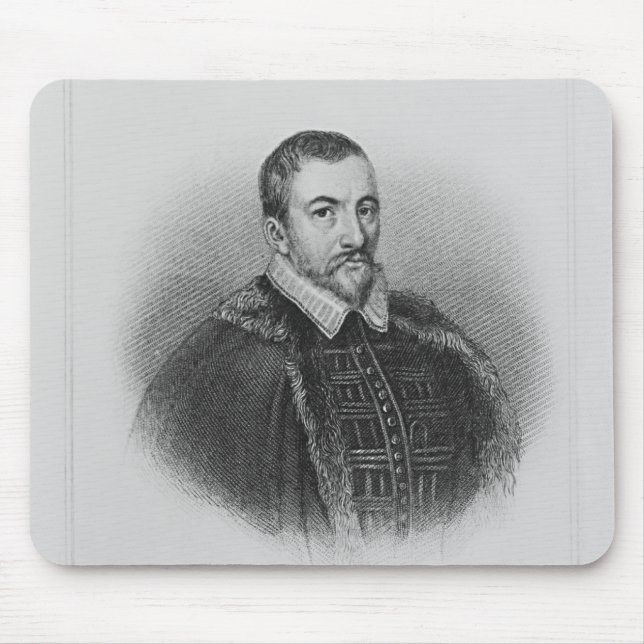 Portrait of Sir Thomas Bodley Mouse Pad (Front)