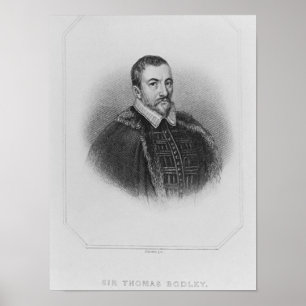 Portrait of Sir Thomas Bodley Poster