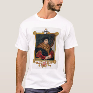Portrait of Sir Thomas More (1478-1535) from 'Memo T-Shirt
