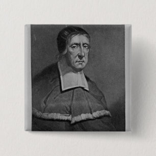 Portrait of Sir Thomas Twisden 15 Cm Square Badge