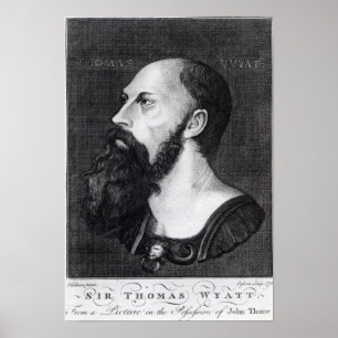 Portrait of Sir Thomas Wyatt Poster