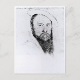 Portrait of Sir Thomas Wyatt the Younger Postcard