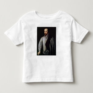 Portrait of Sir Walter Raleigh 1588 Toddler T-Shirt