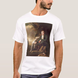 Portrait of Sir Walter Scott and his dogs T-Shirt
