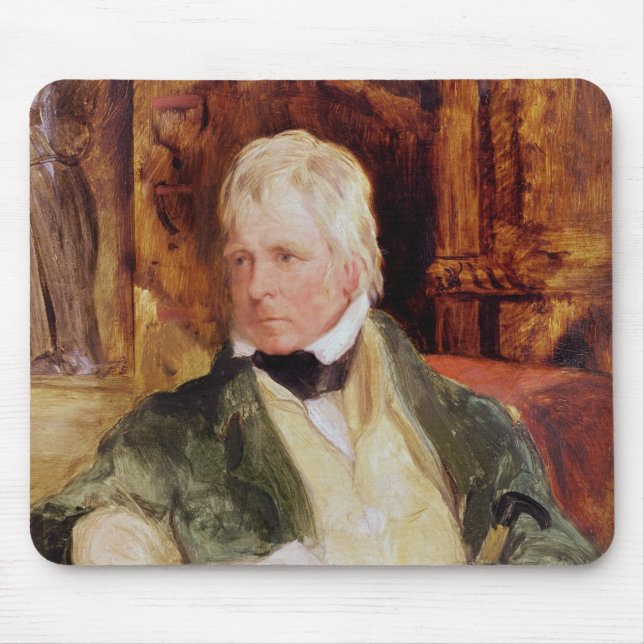 Portrait of Sir Walter Scott Mouse Pad (Front)