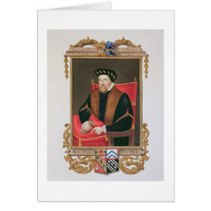 Portrait of Sir William Petre (c.1505-72) from 'Me