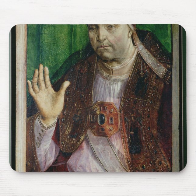 Portrait of Sixtus IV  c.1475 Mouse Pad (Front)