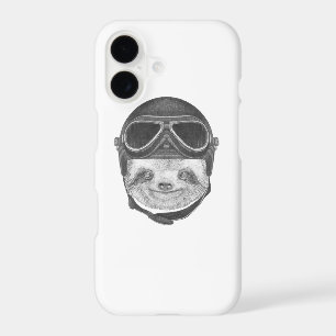 Portrait Of Sloth Vintage Helmet