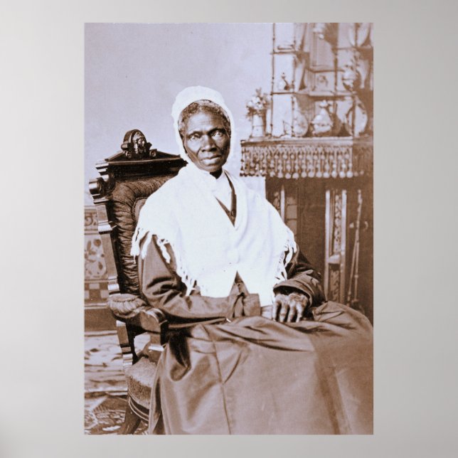 Portrait of Sojourner Truth circa 1870 Poster (Front)