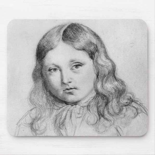 Portrait of Solange Sand Mouse Pad (Front)
