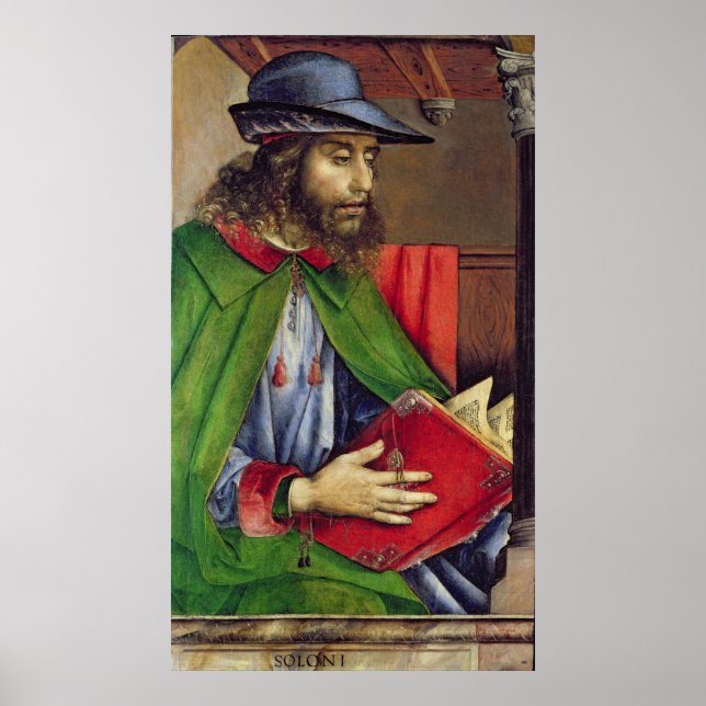 Portrait of Solon  c.1475 Poster (Front)