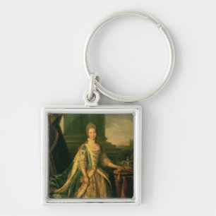 Portrait of Sophie Charlotte Key Ring