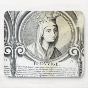 Portrait of St.Jadwiga Mouse Pad